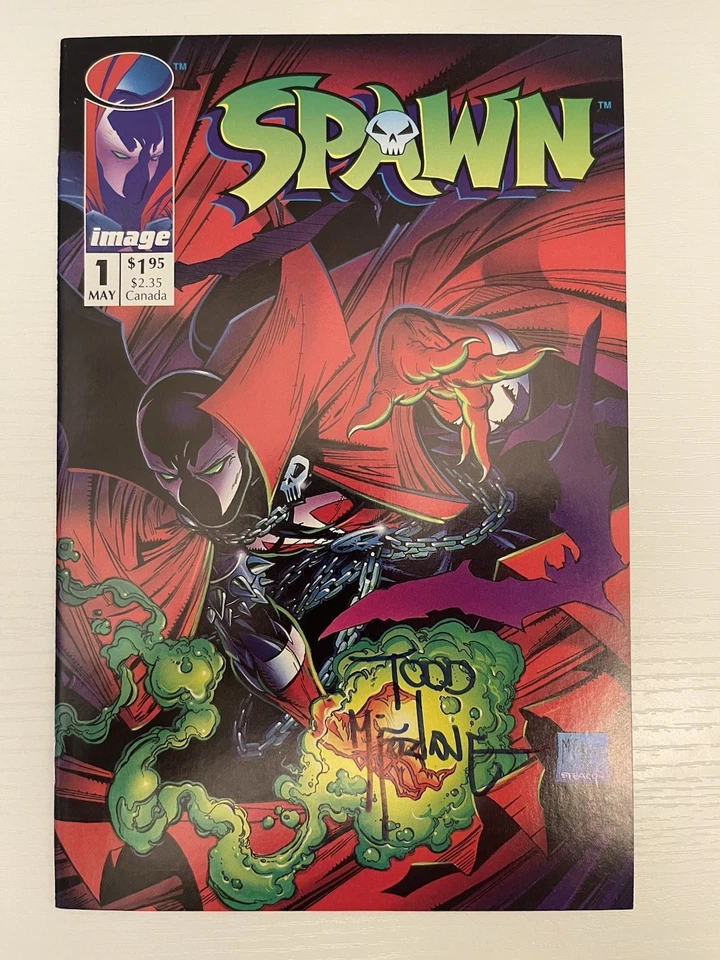 Todd McFarlane SIGNED Spawn #1 (1992) **Dedication Available** - Image 1 of 4
