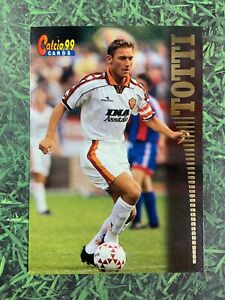 Francesco Totti Calcio 1999 AS Roma Football card Soccer
