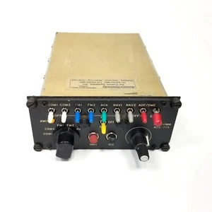ACS-775 Air Comm System Audio Mixer Panel - Foto 1 di 9