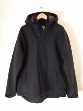 Selected Homme Heritage Men's Size XL Maddox Wool Raincoat. Grey. Hooded.
