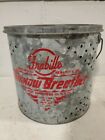 Vintage Frabill's Minnow Breather Fishing Bucket Milwaukee Wisc. Galvanized 9"
