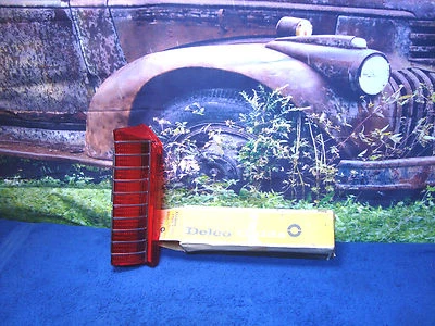 Taillight Lens Delmont Delta 88 Cutlass 1967 LH Up 5958589 Oldsmobile  NOS  Y6 - Image 1 of 4