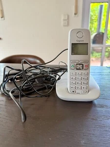 Gigaset A400 - weiß 🦊 schnurloses Telefon - DECT - Schnurlostelefon Siemens - Zdjęcie 1 z 3