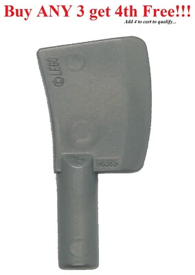 ☀️Nueva Minifigura LEGO, Utensilio Plano Cuchilla Plateada Foto 1 de 4