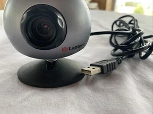 Genuine Labtec (V-UH13) Desktop Computer USB Wired Webcam Camera & Stand ONLY - Picture 1 of 3
