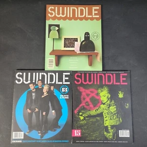 Lot of 3 Issues of Swindle Magazine No. 7, 13, 15 - Street Art Graffiti Music - Imagen 1 de 5