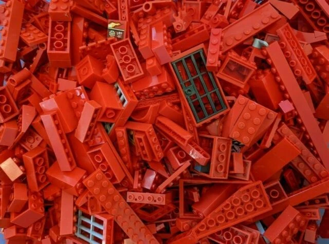 LEGO Lot 100+ Pieces From Bulk CHOOSE YOUR COLOR Random Assorted Bricks Blocks - Image 1 of 4