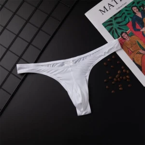 Men Sexy G-string Briefs Thong Bikini Underwear T Back Pouch Panties Swimwear - Picture 1 of 6