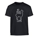 No prob llama,child's t-shirt animal joke pun drama alpacas positive quote 1914