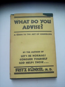 WHAT DO YOU ADVISE? A GUIDE TO THE ART OF COUNSELING - Picture 1 of 2