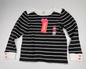 Gymboree Tres Chic NWT Little Girls Pullover Cotton Shirt Size 5 Pink Heart 07 - Picture 1 of 8