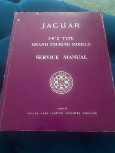 Jaguar E type 3.8 series I factory workshop 1960s - Picture 1 of 10