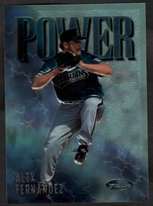 1997 Alex Fernandez Topps Finest Baseball Power Miami Marlins - Picture 1 of 2