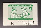 Michigan State Revenue - 1977 $1.00 Public Access Stamp, MNH, Wooton #1 - MI