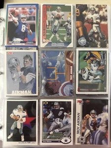 Lotto carte calcio 450+ | NFL HOF Stars Favre Aikman Elway Bettis - Foto 1 di 20