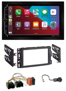 ESX 2DIN DAB USB MP3 Bluetooth Autoradio für Chevrolet Equinox Impala Monte Carl - Bild 1 von 10