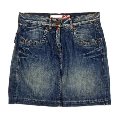 X-cape Limited Edition Denim Skirt 32" Waist - Image 1 of 3