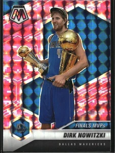 2020-21 Panini Mosaic #298 Dirk Nowitzki Mosaic Camo Pink - Picture 1 of 2