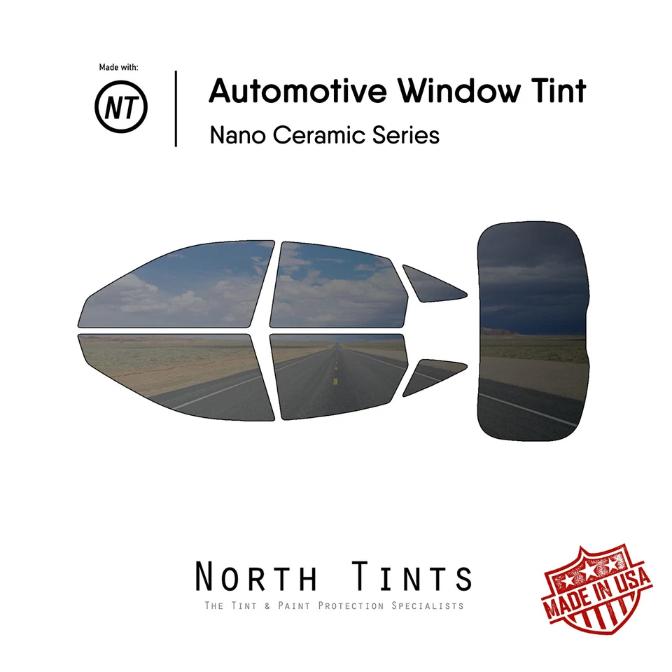 Película de tinte de ventana precortada nano cerámica vidrio para automóvil Audi SQ5 2020-2025 Sportback Foto 1 de 4