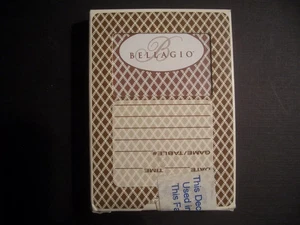 1 BEE Deck, BELLAGIO Casino Playing cards, CASINO USED AND RE-SEALED, USPCC - Picture 1 of 1