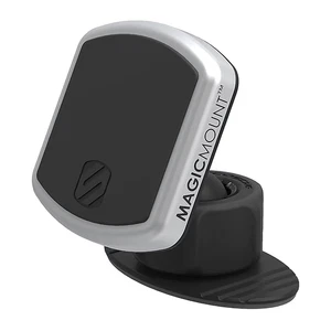Scosche MagicMOUNT Pro Magnetic Dash Mount - Black/Silver - Picture 1 of 7