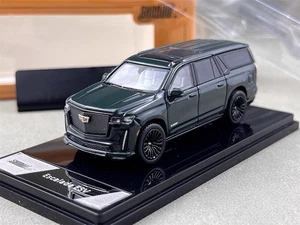SHADOW PRO 1/64 Scale Cadillac Escalade ESV Green Diecast Car Model Toy Gift - Picture 1 of 6