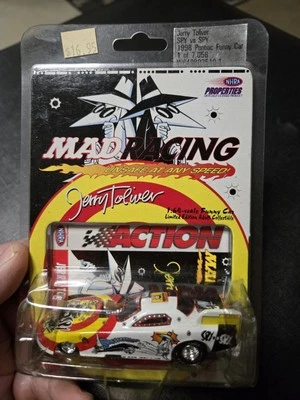 Jerry Toliver 1998 Spy Vs Spy NHRA 1/64 Diecast Funny Car Action Pontiac  - Imagem 1 de 2