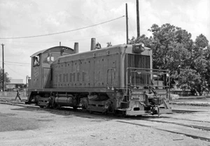 Missouri-Kansas-Texas EMD SW9 dieselelektrischer Umschalter Nr. 14, rechte Seite 5 x 7 - Bild 1 von 1