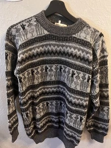 Suéter para mujer Alpaca Fina manga larga talla grande - Imagen 1 de 4
