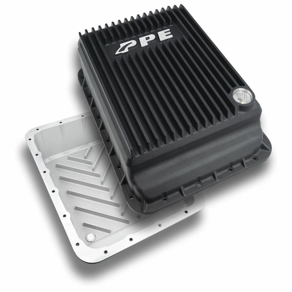 PPE Heavy Duty Black Aluminum AISIN AS69RC Transmission Pan For 13-20 Dodge Ram - Image 1 of 4