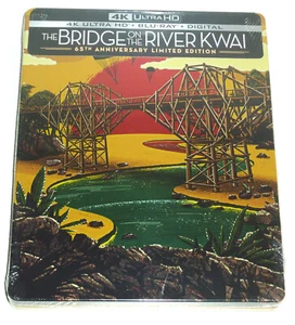 THE BRIDGE ON THE RIVER KWAI 4K UHD BLU-RAY STEELBOOK NEU & OVP DIE BRÜCKE AM - Bild 1 von 3