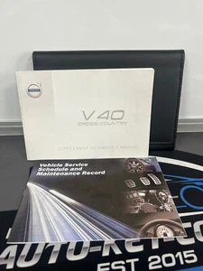 VOLVO V40 CROSS COUNTRY OWNERS PACK / HANDBOOK / MANUAL. + WALLET 16~19 (2016) - Picture 1 of 6