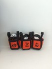 3 Boyds Bears Halloween Pluszowa maska Niedźwiedź Pies Kot 4" Zestaw sztuczek lub smakołyków A24