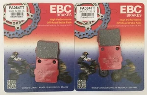 EBC Carbon FRONT Brake Pads (2 Sets) Fits SUZUKI LTZ250 / LTZ400 (2003 to 2015) - Picture 1 of 2