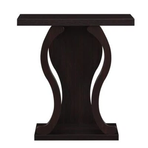 Convenience Concepts Console Table 31.5" x 34" x 11.5" Wood Rectangle Espresso - Picture 1 of 8