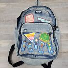 Loungefly Stranger Things Denim Patches Backpack 