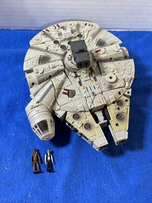 Transformers Star Wars Millennium Falcon 2006 funciona con figuras sin misiles plato Foto 1 de 4