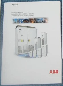 ABB 3AFE64382101 HARDWARE MANUAL FOR AES800 MOTOR DRIVES - USED, GOOD CONDITION - Picture 1 of 1