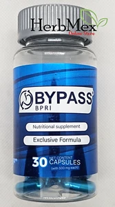 Bypass blue bpri capsules green tea ginger leaf aloe vera bypas dietary suppl