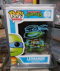 Teenage Mutant Ninja Turtles Funko Pop! Letrero/boceto Leonardo #63 Kevin Eastman - Imagen 1 de 6