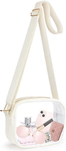 Clear Crossbody Bag, Stadium Approved Clear Purse Bag for Concerts Sports Events - Picture 1 of 12