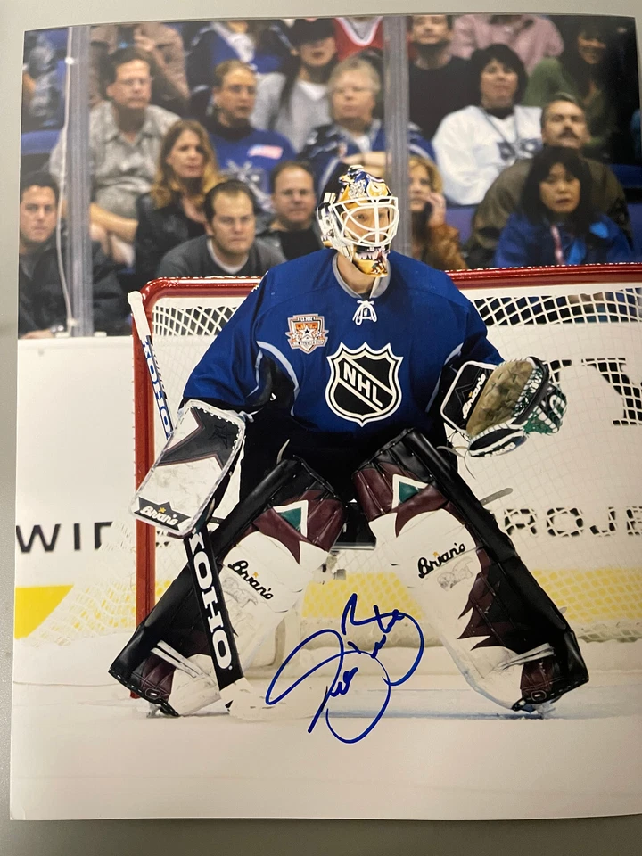 Phoenix Coyotes Sean Burke  Signed Autographed 11x14 Photo COA — 第 1/1 张图片