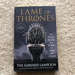 Lame of Thrones Book (Harvard Lampoon, parody, Game of Thrones, paperback, 2020) - Picture 1 of 3
