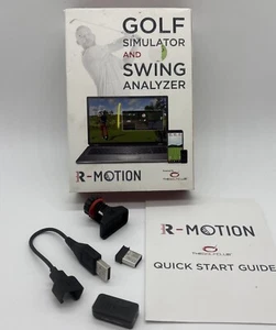 Rapsodo R-Motion Golf Simulator And Swing Analyzer Tracker Clip Charger In Box - Picture 1 of 5