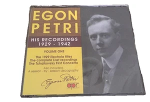 Egon Petri His Recordings 1929-1942 2 CD Set - Picture 1 of 2