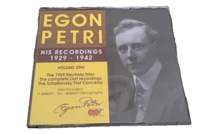 Egon Petri His Recordings 1929-1942 2 CD Set - Image 1 of 2
