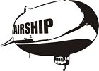 Wandtattoo - Zeppelin - Luftschiff - Airship - Starrluftschiff - Wandaufkleber