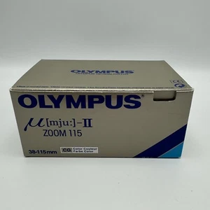 Olympus µmju:-II Zoom 115 38-115mm ***EMPTY BOX ONLY*** - Picture 1 of 8
