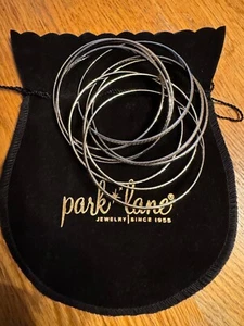 Park Lane Jewelry Bracelet, Silver color, Small Indent Pattern Across Bands - Picture 1 of 3