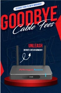 Maga Box  4GB+32GB Wi-Fi 2.4G/5G with Keyboard Control - Picture 1 of 10
